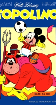 Topolino 1095 - Mondadori 1976 - Italian
