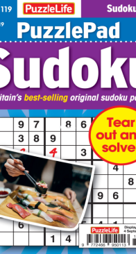 PuzzleLife PuzzlePad Sudoku - Issue 119 - 08.2025 - English