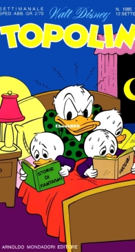 Topolino 1085 - Mondadori 1976 - Italian