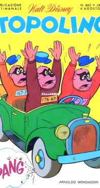 Topolino 0662 - Mondadori 1968 - Italian