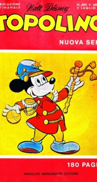 Topolino 0605 - Mondadori 1967 - Italian