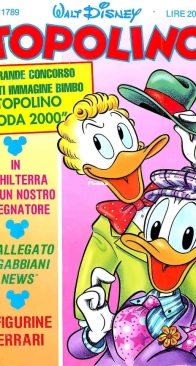 Topolino 1789 - Mondadori 1990 - Italian
