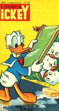 Le Journal de Mickey 0312 - Hachette 1958 - French