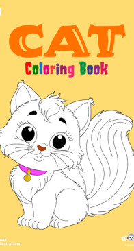 Cat - Coloring Book - Monkey Pen - English