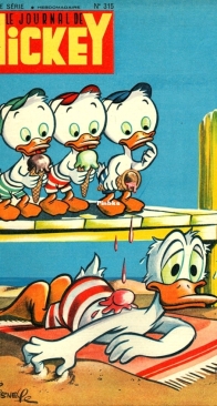 Le Journal de Mickey 0315 - Hachette 1958 - French