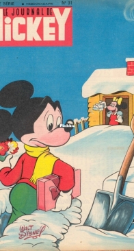 Le Journal de Mickey 0031 -  Hachette 1952 - French
