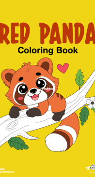 Red Panda - Coloring Book - Monkey Pen -  English
