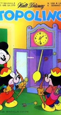 Topolino 1258 - Mondadori 1980 - Italian