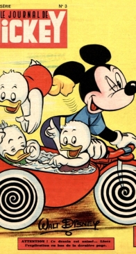Le Journal de Mickey 0003 -  Hachette 1952 - French