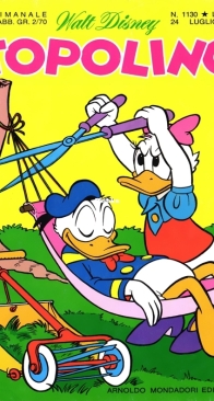 Topolino 1130 - Mondadori 1977 - Italian
