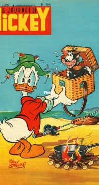 Le Journal de Mickey 0104 - Hachette 1954 - French