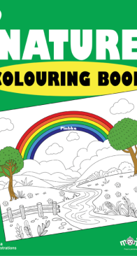 Nature  - Colouring Book - Monkey Pen - English