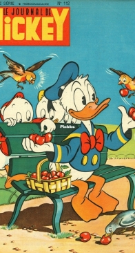 Le Journal de Mickey 0112 - Hachette 1954 - French