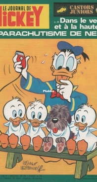 Le Journal de Mickey 1276 - Hachette 1976 - French