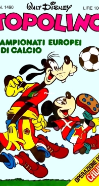 Topolino 1490 - Mondadori 1984 - Italian