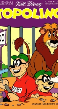 Topolino 1138 - Mondadori 1977 - Italian