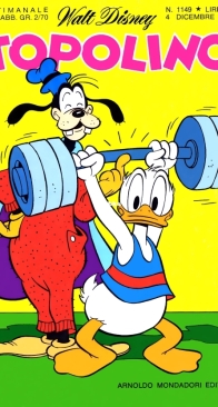 Topolino 1149 - Mondadori 1977 - Italian