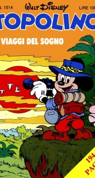 Topolino 1514 - Mondadori 1984 - Italian