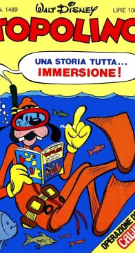 Topolino 1489 - Mondadori 1984 - Italian