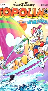 Topolino 1759 - Mondadori 1989 - Italian
