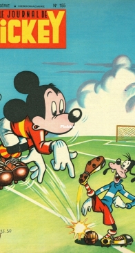 Le Journal de Mickey 0155 - Hachette 1955 - French