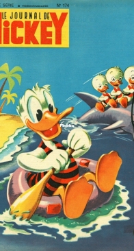 Le Journal de Mickey 0174 - Hachette 1955 - French
