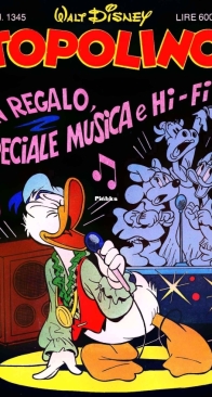 Topolino 1345 - Mondadori 1981 - Italian