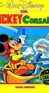 Mickey à Travers les Siècles 11 - Mickey Corsaire - Hachette 1973 - French