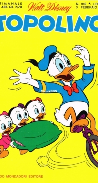 Topolino 0949 - Mondadori 1974 - Italian