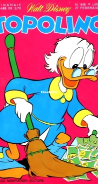 Topolino 0848 - Mondadori 1972 - Italian