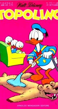 Topolino 0773 - Mondadori 1970 - Italian
