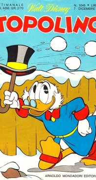 Topolino 1045 - Mondadori 1975 - Italian