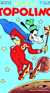 Topolino 0815 - Mondadori 1971 - Italian
