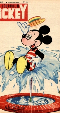 Le Journal de Mickey 0013 -  Hachette 1952 - French