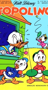 Topolino 1112 - Mondadori 1977 - Italian