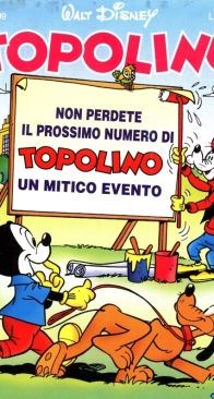 Topolino 1999 - Mondadori 1994 - Italian