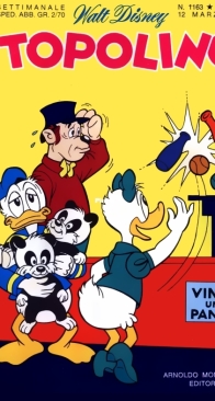 Topolino 1163 - Mondadori 1978 - Italian