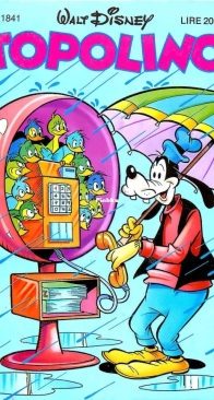 Topolino 1841 - Mondadori 1991 - Italian