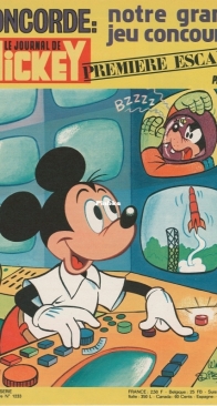 Le Journal de Mickey 1233 - Hachette 1976 - French