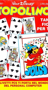 Topolino 1857 - Mondadori 1991 - Italian