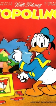 Topolino 1192 - Mondadori 1978 - Italian