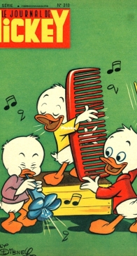 Le Journal de Mickey 0318 - Hachette 1958 - French