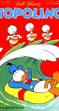Topolino 0720 - Mondadori 1969 - Italian