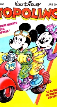 Topolino 1766 - Mondadori 1989 - Italian