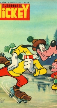 Le Journal de Mickey 0192 - Hachette 1956 - French