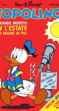 Topolino 1433 - Mondadori 1983 - Italian