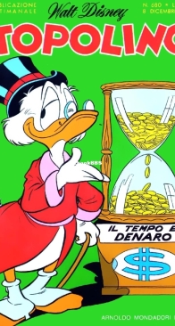 Topolino 0680 - Mondadori 1968 - Italian