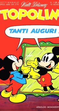 Topolino 1199 - Mondadori 1978 - Italian
