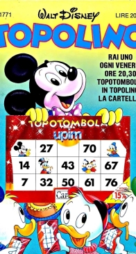 Topolino 1771 - Mondadori 1989 - Italian