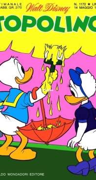 Topolino 1172 - Mondadori 1978 - Italian